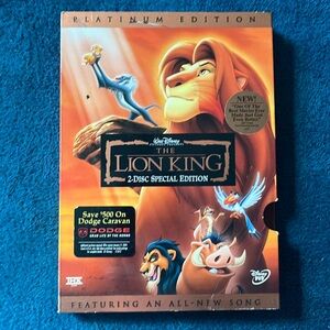 Walt Disney The Lion King Platinum Edition 2Disc Special Edition